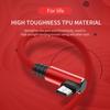 USB-микрокабель 3A, 90-градусный локоть, кабель для передачи данных, зарядный шнур для Samsung Xiaomi, аксессуары для мобильных телефонов, USB-кабель для быстрой зарядки
