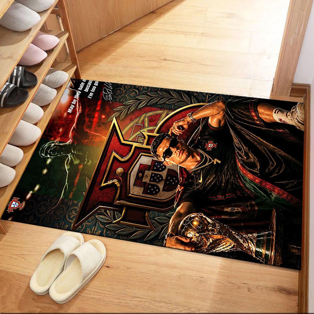 Cristiano Ronaldo 59 Carpet Design for Playrooms Foyer Balcony Hallway Antislip Carpet Office home decor Perfect Gift for Women/Men
