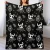 Узор Hollow Knight Плед Детский Термальный Мягкий Роскошный Дизайнерский Плед Мягкие Большие пледы и покрывала Пледы для пикника