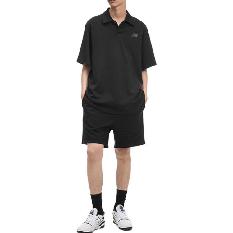 New Balance x Nice Rice New Balance X Nice RiceNew Balance X Nice Rice SS23 Polo Shirt Men's Black 5FD27041-BK