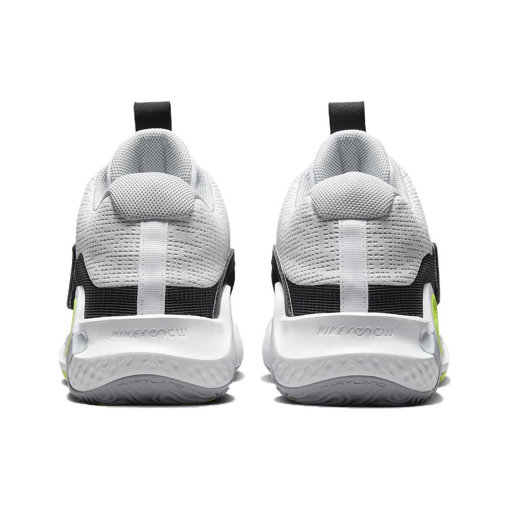 Nike KD Trey 5 X Белые Черные Вольт Унисекс Кроссовки Волчий Серый DD9538-101