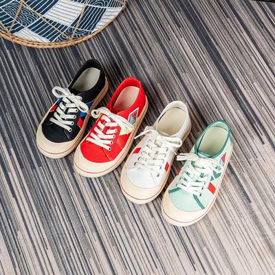 Bv те же низкие кеды для женской новой универсальной ретро-легкой обуви с мягкой подошвой, дышащие, цветные, на шнуровке, холщовые ш