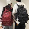 Primary School Girls Junior High School Students Burgundy Large Capacity Boys Backpack College Students Backpack