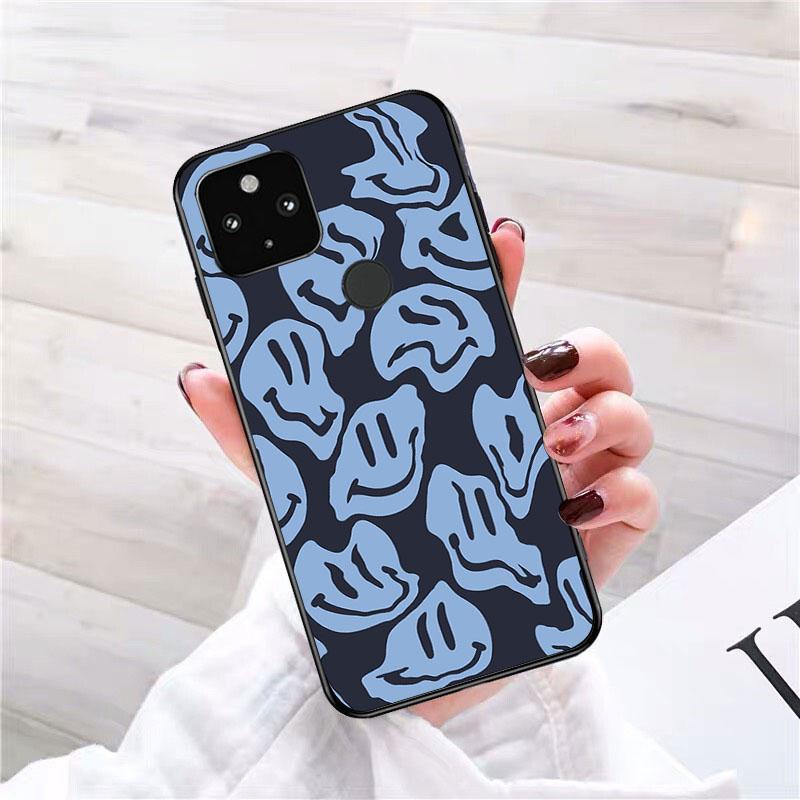 Чехол для телефона с триповым смайликом для Google Pixel 7 Pro 7 6A 6 Pro 5A 4A 3A Pixel 4 XL Pixel 5 6 4 3 XL 3A XL 2 XL