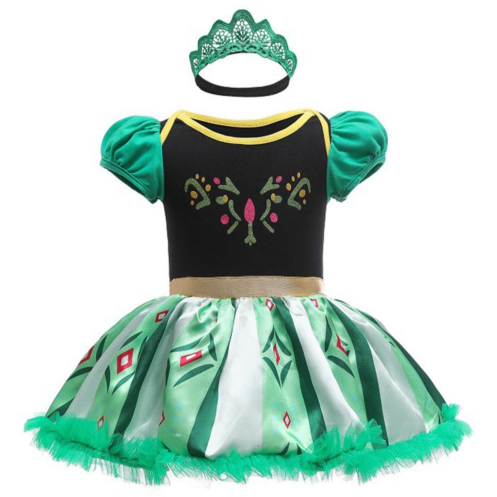 Princess Princess One with Transform Into a Celebration [Formemory] Dress, Costume, Baby, Kids, Piece, Children's Dress, Girls, Halloween, Romper,
