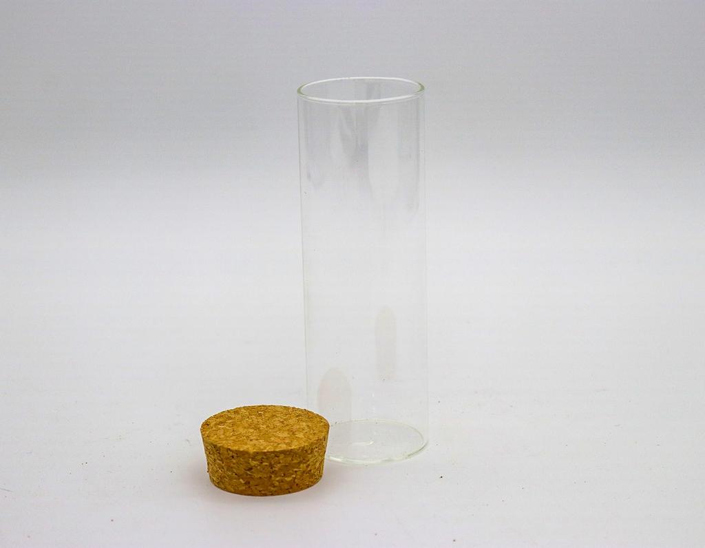 Стеклянная квадратная цилиндрическая банка, большая, с пробкой, стеклянные бутылки с пробкой, 6 штук