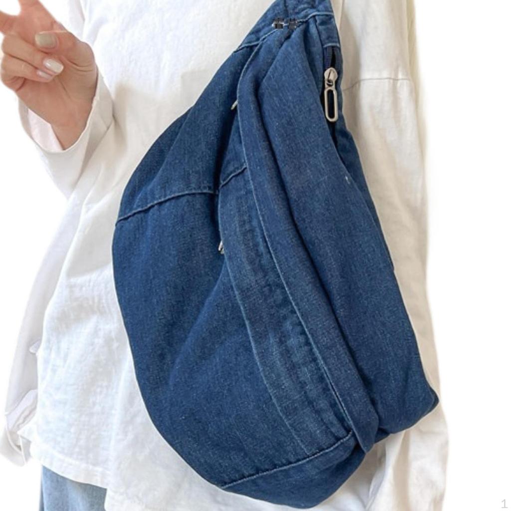 Waist Bag for Women, Retro Design Shoulder Bag, Chest Hiking, Fishing