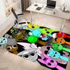 Sprunki Game2 Printed Absorbent Washable Carpet, Non-Slip Bathroom Mats, Kitchen Rugs, Yoga Mat,Living Room Entrance, Camping Picnic Rugs