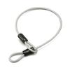 Daytona 75633 Motorcycle Helmet Lock, 0.18 Inch (4.6 Mm), Stainless Steel, 19.7 Inches (500 Mm), Wire Lock