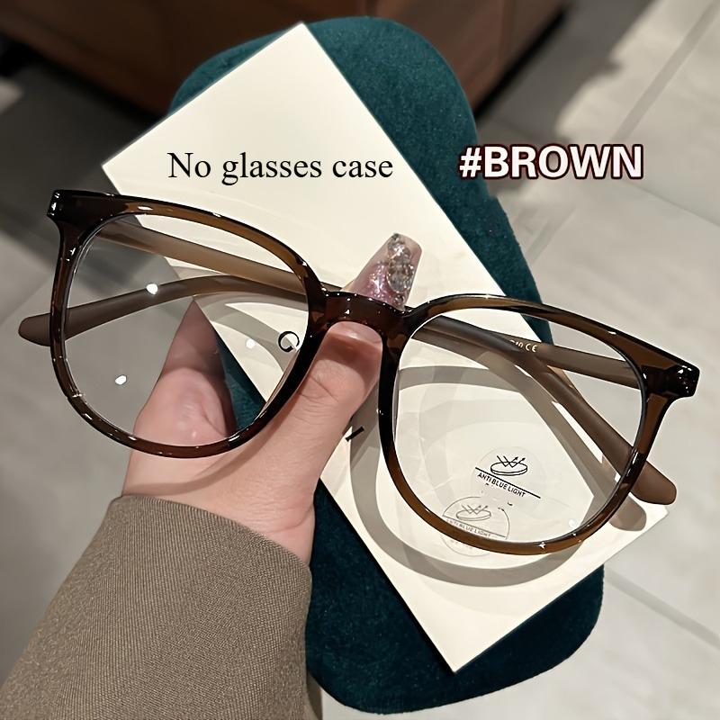 Винтажные квадратные очки с прозрачными линзами, модные очки, пластиковые оправы для женщин и мужчин, для использования за компьютером и для чтения