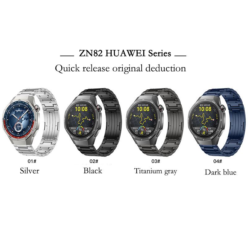 Титановый ремешок 20 мм 22 мм для Huawei Watch GT6/5 Pro с Быстросъемным креплением, Удобный браслет для Huawei Watch 4 3 Pro/GT6/GT5/GT4 46 мм