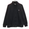 Adidas Track Jacket L Black Jersey Women Used