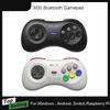 Bluetooth-геймпад M30, игровой контроллер в стиле MD для Nintendo Switch, ПК, macOS, Android, Raspberry Pi, игровые аксессуары