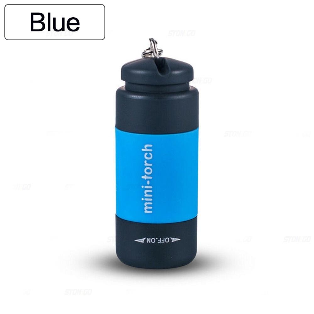 1PC Mini Keychain Pocket Torch USB Rechargeable LED Light Stonego Flashlight Lamp Waterproof Keychain Light KTY