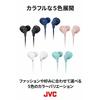 JVC Kenwood HA-FX28W-P Bluetooth Wireless Earphones, Water-Resistant, Pink