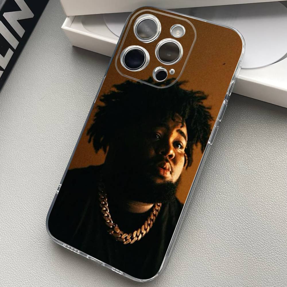 Силиконовый чехол для телефона с изображением певца Rod Wave Материал Для iPhone 17 16 15 11 12 13 14 Pro Max Mini Plus Мягкий ТПУ