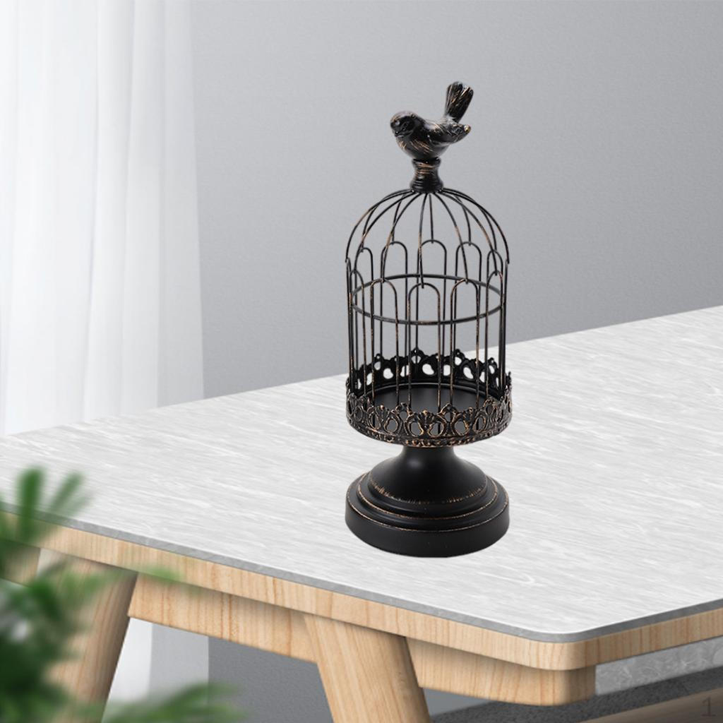 Украшение свечей Кованая клетка Чайный светильник Фонарики Старинный свадебный домашний стол