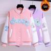 Girls' Plus-Size Fleece Jacket: Stylish Korean-Style Autumn/Winter Loose Fit Sportswear for Students