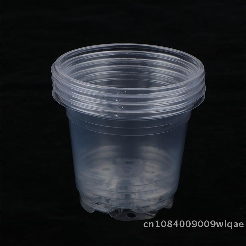 5 шт. Изолированный набор для рассады Прозрачный галлонный горшок для размножения с вентилируемой крышкой - Купол влажности для проращивания семян и клонирования растений