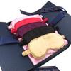 Fashion OEM Private Label Custom Cute Silk Cotton Travel Eyecover Eye Mask for Sleeping