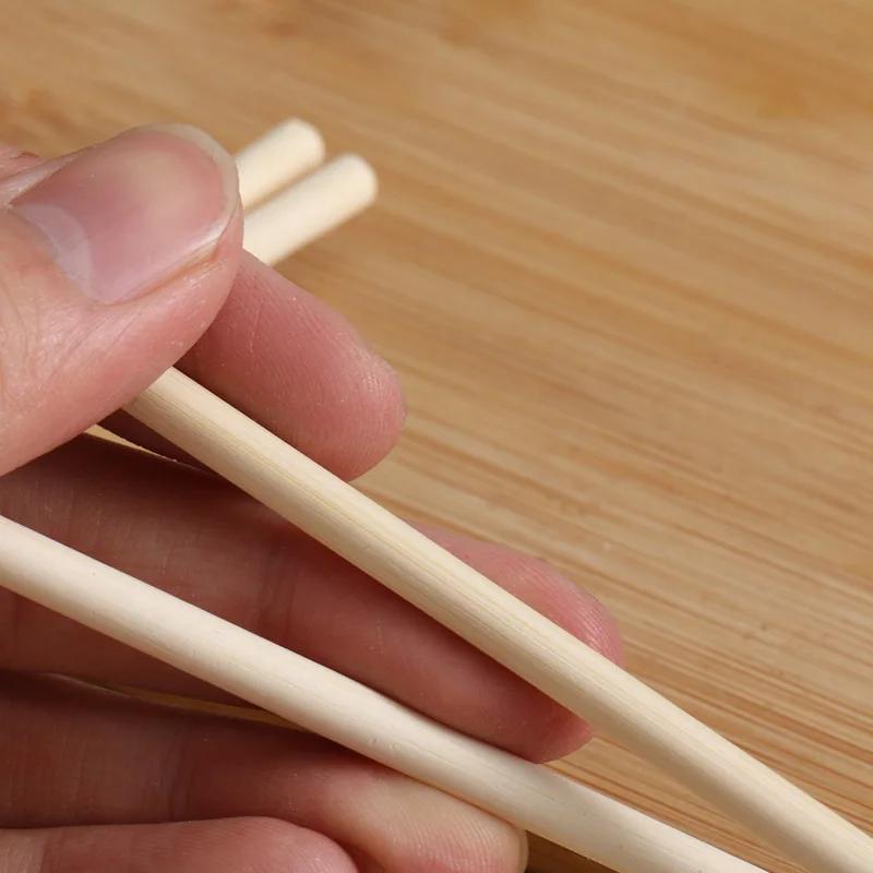 50 шт. одноразовых палочек для еды «Панда», круглые палочки для еды, гигиеничные и удобные, независимая упаковка,
