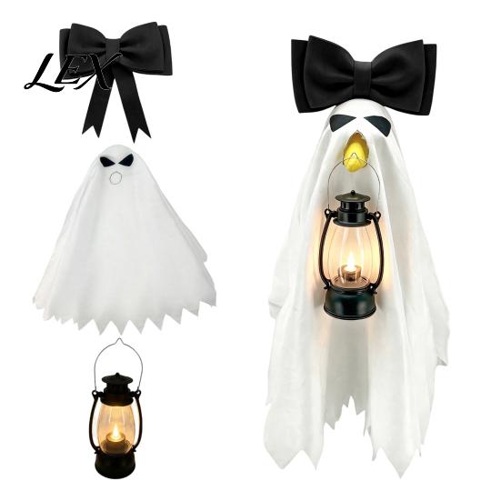 Spooky Costume Set Halloween Ghost Goose Outfit, Lawn Porch Clothes, Fall Exquisitely Crafted for Outdoor Patio Yard Decoration