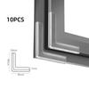 10pcs Child Safety Window Anti-collision Corner Transparent Table Desk Window Corner Covers Collision Proof