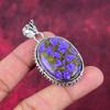 Copper Charoite Pendant Gemstone Jewelry, 925 Solid Sterling Silver Pendant, Handmade Gift For Wife Pendant Jewelry