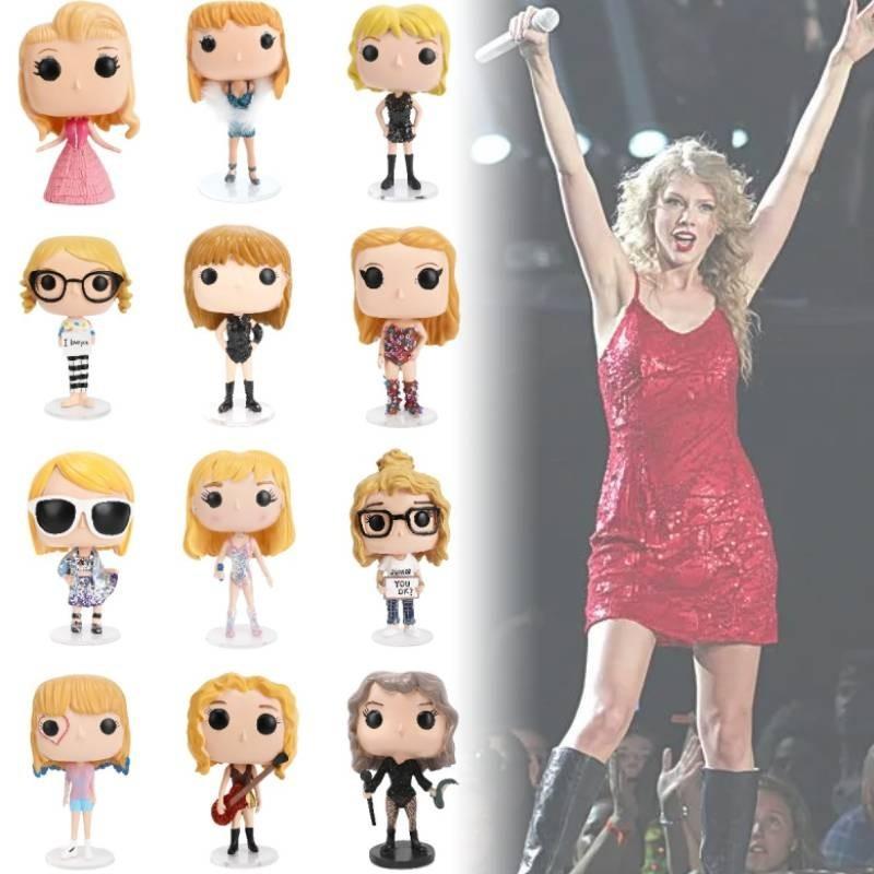 Modern Minimalist Taylor Swift Resin Doll Figurine Decorative Piece For Home And Office Spaces