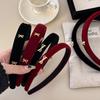 Аксессуары для волос для женщин девушки повязки на голову корейская лента винтажный бант популярный ведущий модный обруч для мытья взрослые k-pop новинка