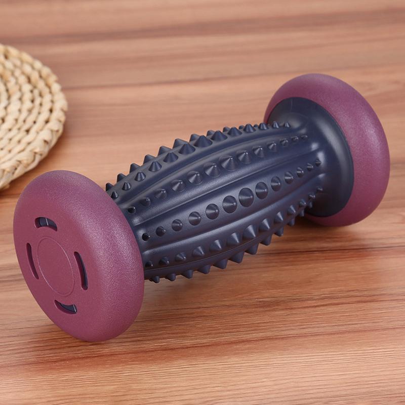 Массажный ролик для ног, ролик для фасции, ручной массаж мышц всего тела, устройство для расслабления ног и шеи, акупрессура для ног