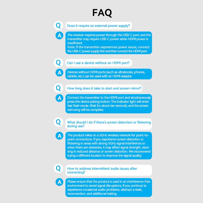 Vention беспроводной HDMI ТВ-приемник 5 ГГц WiFi-дисплей проектор HD TV Dongle Smart Stick для Android IOS 40 м HDMI беспроводной адаптер