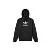 Adidas Originals Adicolour Premium Hoodie With Chest Logo And Drawstring Men Tops Black FM9913