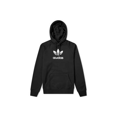 adidas Толстовка Originals Adicolor Premium с логотипом на груди и шнурком, мужские топы, черный цвет FM9913