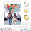 Рамка для рисования по номерам, воздушный шар для влюбленных, пейзажный рисунок с цифрами, стартовый набор для взрослых, домашний декор ручной работы 40x50 см