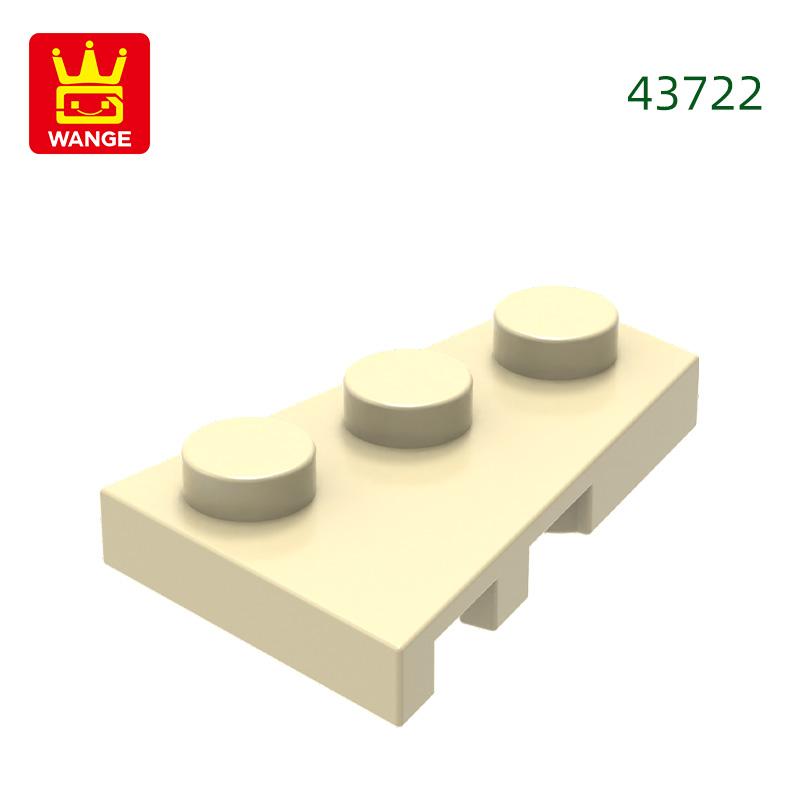 158 шт./лот 43723 2x3 Правый клин-пластина Строительные кубики Аксессуары MOC Совместимо с Фигурирующими кубиками Детские игрушки Идея для подарка Коробка