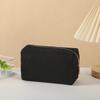 Large Capacity Pencil Case Corduroy Toiletry Organizer Fashion Velvet Makeup Pouch  Lady
