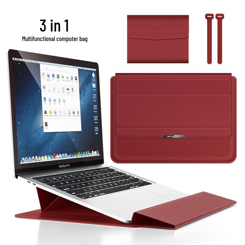 Multi-Functional Stand Bag: Fits 13.6 MacBook & 16 Lenovo/Huawei Laptops, 2025 Model-Compatible