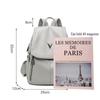 Backpack for Women PU Leather Shoulder Bag Rucksack Women's Knapsack Travel School Bags for Teenage Girls Back Pack