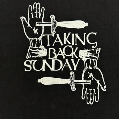 Taking Back Sunday Футболка 'Knives Топы Футболка Хлопок Для мужчин Женщин Все размеры S-4XL