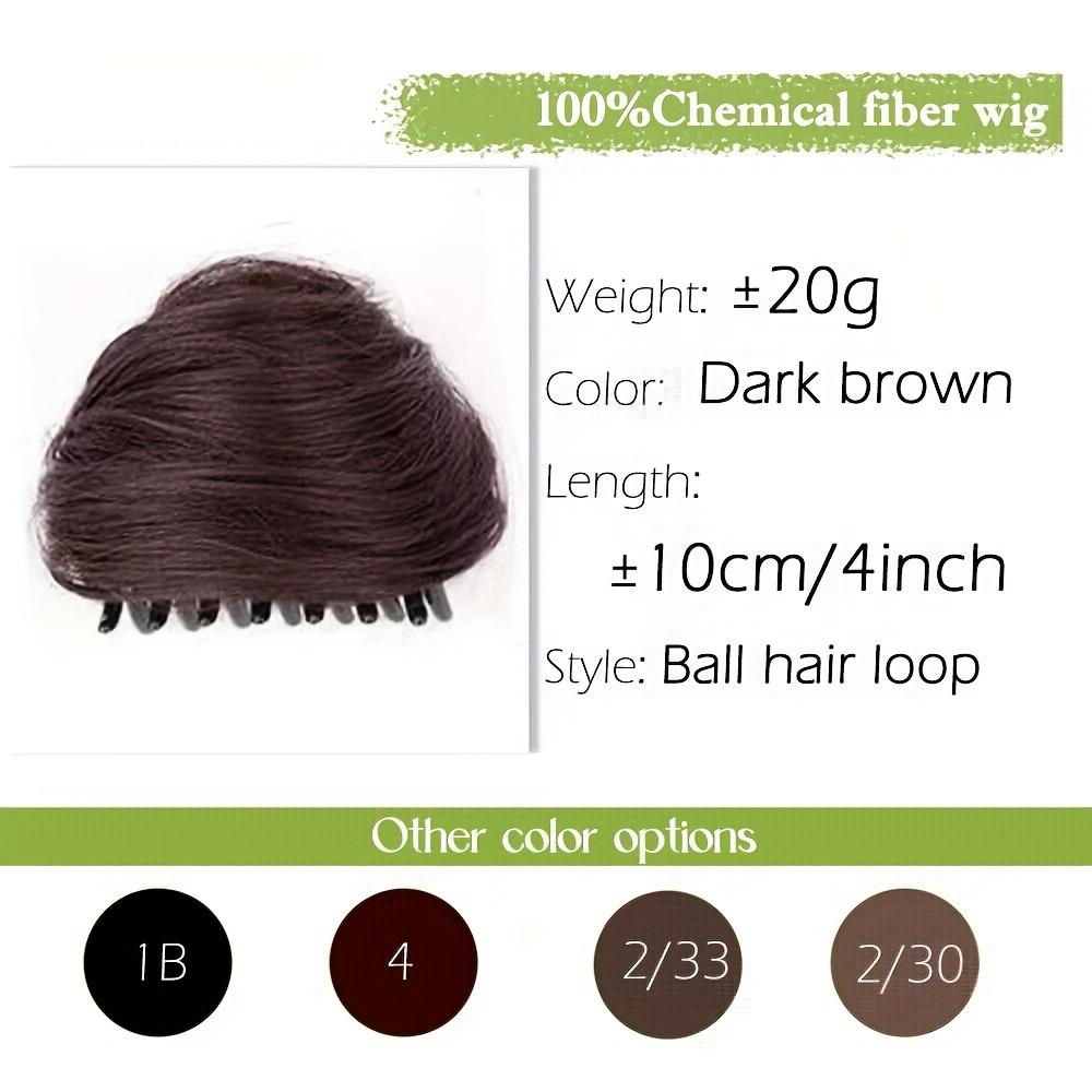 MISSQUEEN Заколки для волос в виде когтей, синтетические кошачьи ушки, шарики для волос, когти, натуральный вид, искусственные булочки для волос, шиньоны, аксессуары для волос