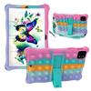 For Xiaomi Mi Pad 6 Case Bubble Toys Soft Silicone Kids Tablet Cover For Mi Pad 6Pro Kickstand Shockproof Fundas