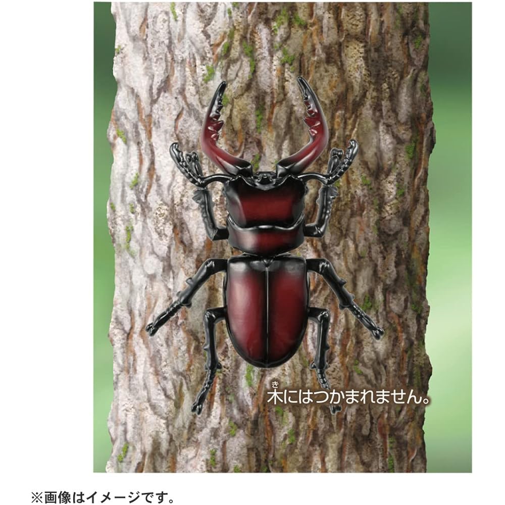 Takara Tomy Ania AS-43 Stag Beetle Animal Toy for Kids Age 3 and Up