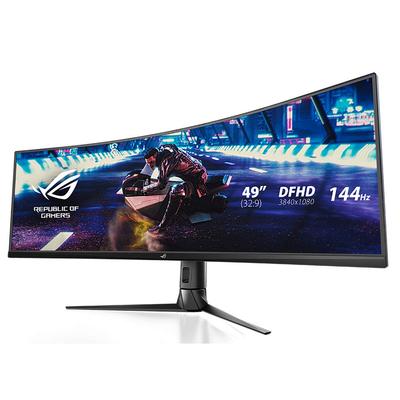 Игровой монитор ASUS ROG Strix XG49VQ 49 дюймов PS5 400 Совместимый/Изогнутый/329/3840x1080/144 Гц/FreeSync/DisplayHDR