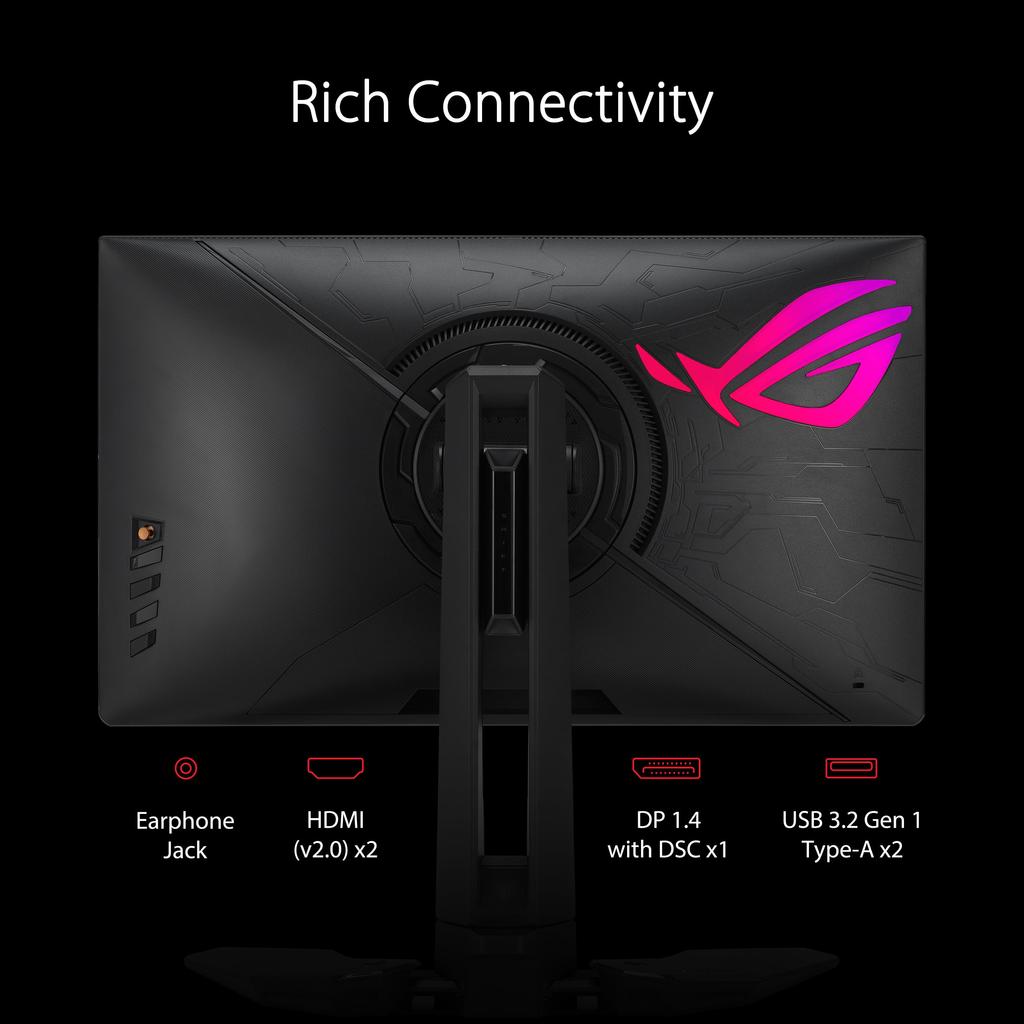 Asus Gaming Monitor ROG Swift Pro PG248QP Type Full HD 540Hz Panel NVIDIA Reflex Analyzer ULMB 2 ESS Codec HDR 24.1 / / (OC) / Esports-TN / / / / /
