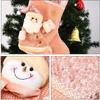 Large Capacity Christmas Stocking Exquisite Xmas Tree Ornament Gift Christmas Hanging Socks  Xmas