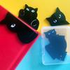 6/12cs Black Cat Cute Bookmarks Gift Magnetic Bookmarks Folded Bookmark Holder Cat Lover Gifts,and Students Teachers School