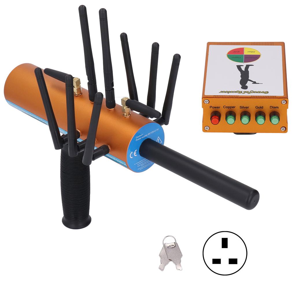 Remote Underground Metal Detector High Accuracy Scanner Gold Silver Finder