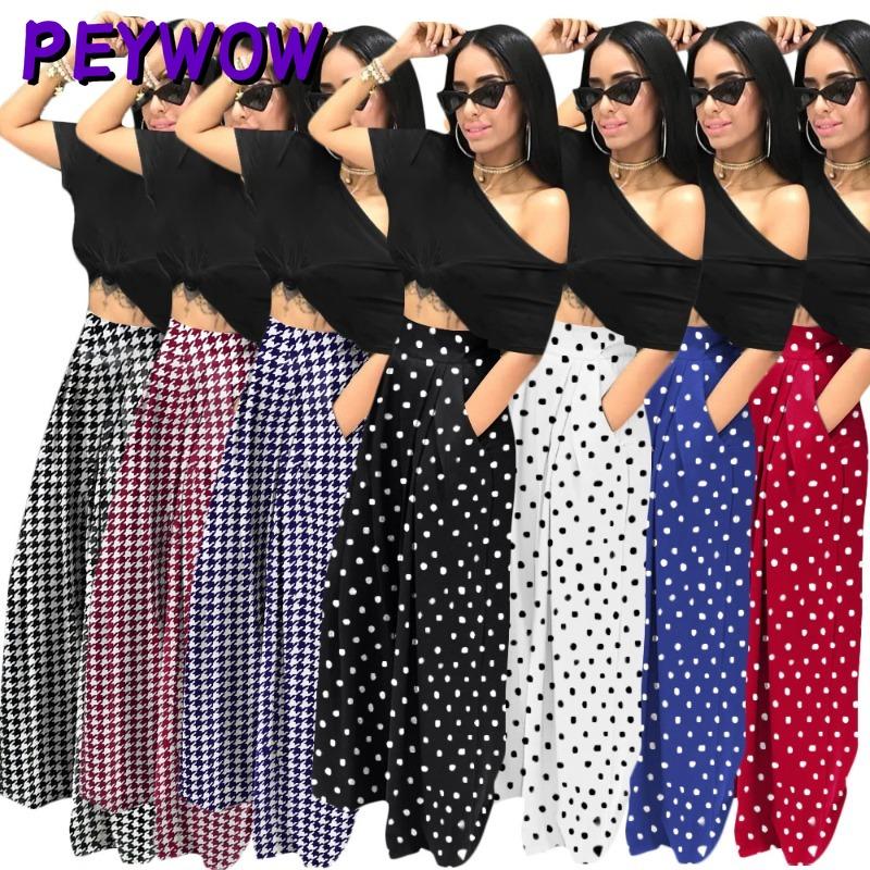 PEYWOW Женские модные повседневные брюки и капри