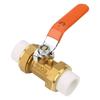 Латунный шаровой кран для трубы с двойным фитингом для горячей сварки PPR 3/4"BSP DN20